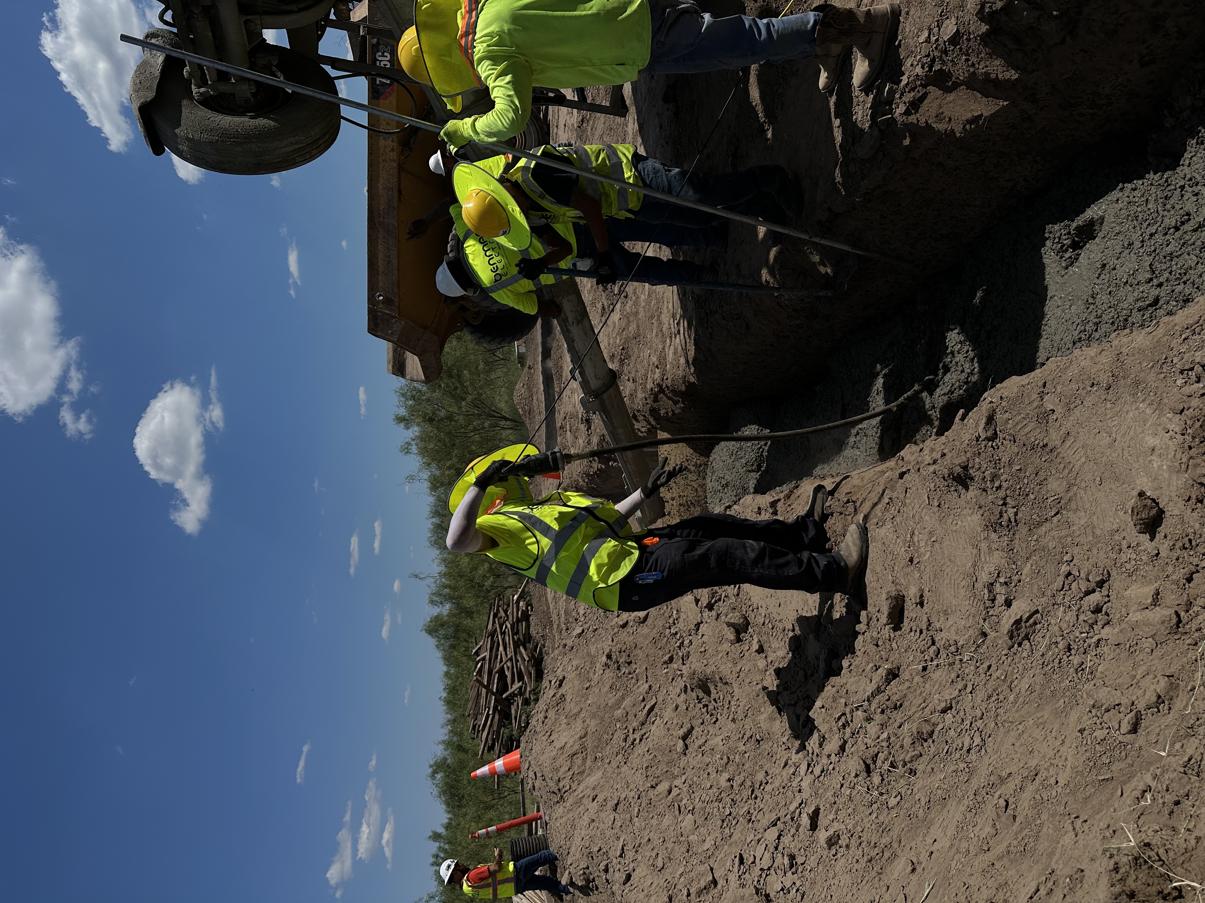 Border wall infrastructure